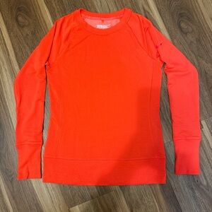 Nike Golf Women's Vibrant Orange Long Sleeve Top